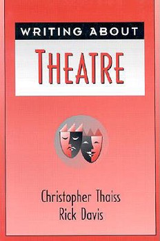 Paperback Writing about Theater Book