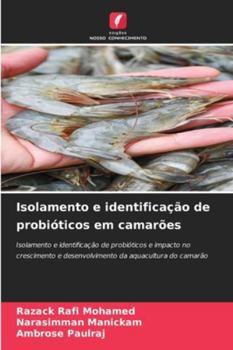 Paperback Isolamento e identificação de probióticos em camarões [Portuguese] Book