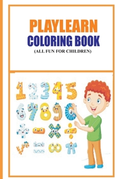 Paperback Playlearn Coloring Book: All fun for Children Book