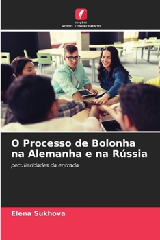 Paperback O Processo de Bolonha na Alemanha e na Rússia [Portuguese] Book