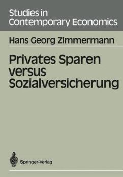 Paperback Privates Sparen Versus Sozialversicherung [German] Book