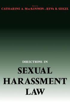 Paperback Directions in Sexual Harassment Law Book