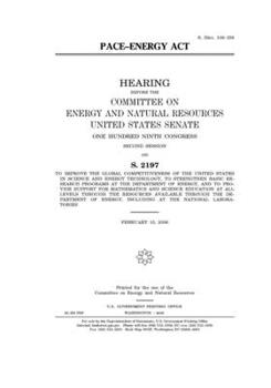 Paperback PACE-Energy Act Book