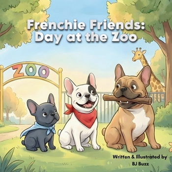 Paperback Frenchie Friends: Day at the Zoo: Zoo Day Rescue Book