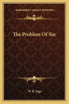 Paperback The Problem Of Sin Book