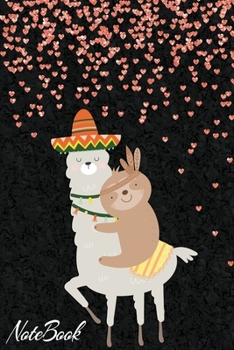 Notebook: Sloth Riding Llama Notebook Journal For Girls Boys Kids Man Women For Taking Notes & School - Funny Gift Ideas For Birthday, Sloth & Llama Lovers.