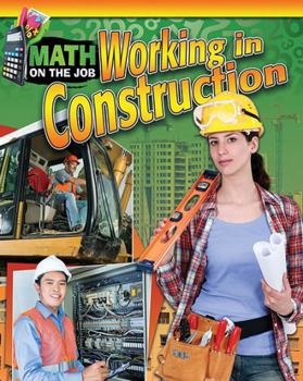 Paperback Math on the Job: Working in Construction Book