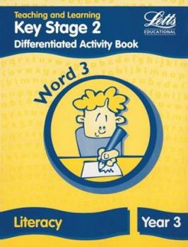 Paperback Ks2 Literacy Differentiated Word Level Year 3 Book