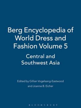 Hardcover Berg Encyclopedia of World Dress and Fashion Vol 5 Book