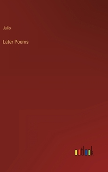 Hardcover Later Poems Book
