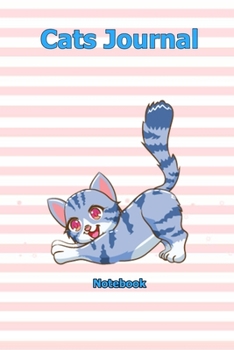 Cats Journal: Notebook 6 x 9 inch With 120 Lined pages