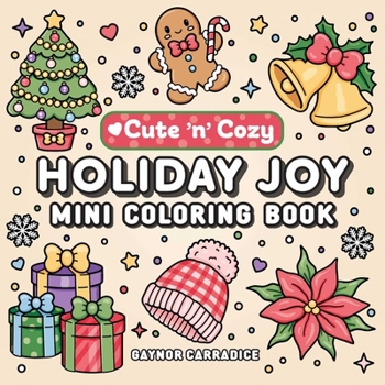 Paperback Holiday Joy Mini Coloring Book