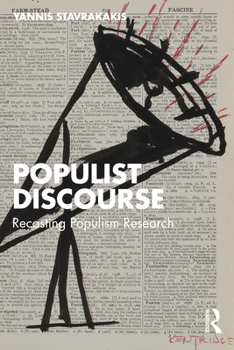 Paperback Populist Discourse: Recasting Populism Research Book