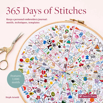 Paperback 365 Days of Stitches Book