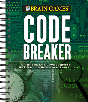 Spiral-bound Brain Games - Code Breaker Book