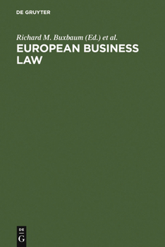 Hardcover European Business Law Book