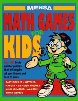 Paperback Mensa Math Games for Kids Book