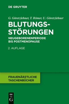 Hardcover Blutungsstörungen [German] Book