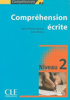 Paperback Comprehension Ecrite, Niveau 2: Competences A2 [French] Book