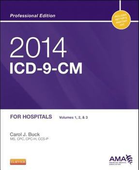 Spiral-bound 2014 ICD-9-CM for Hospitals, Volumes 1, 2 and 3 Professional Edition Book