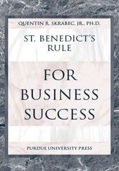 Hardcover St. Benedict's Rule for Business Success Book