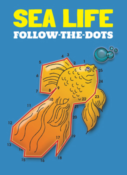 Paperback Sea Life Follow-The-Dots Book