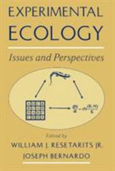 Paperback Experimental Ecology: Issues and Perspectives Book