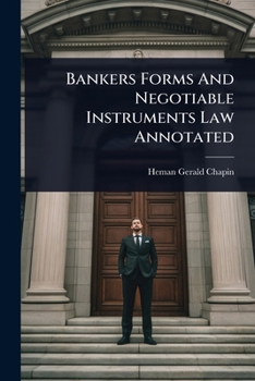 Paperback Bankers Forms And Negotiable Instruments Law Annotated Book