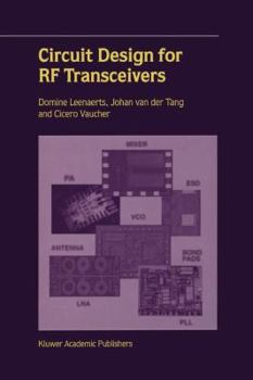 Paperback Circuit Design for RF Transceivers Book