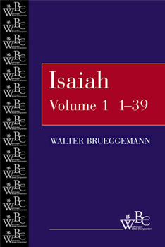Paperback Isaiah 1-39 Book