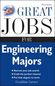 Paperback Great Jobs for Engineering Majors Book