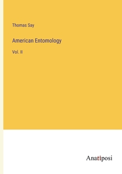 Paperback American Entomology: Vol. II Book