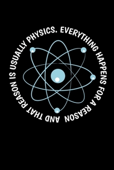 Notebook: Science Physics Magic Religion Funny Gift 120 Pages, 6X9 Inches, Lined / Ruled