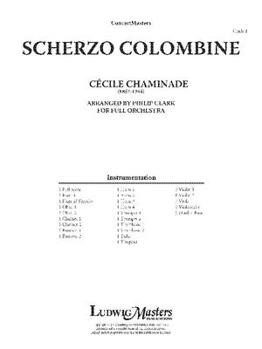 Paperback Scherzo Colombine: Conductor Score Book