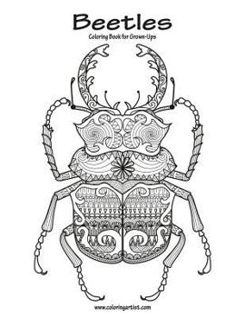 Paperback Beetles Coloring Book for Grown-Ups 1 Book
