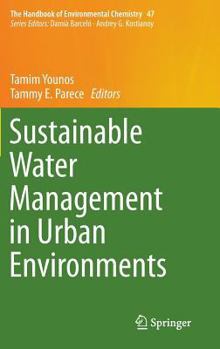 Hardcover Sustainable Water Management in Urban Environments Book