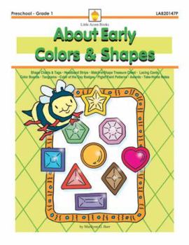 Paperback About Early Colors & Shapes: Early Colors & Shapes Skills Practice Fun Book