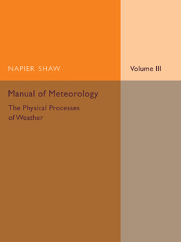 Paperback Manual of Meteorology Book