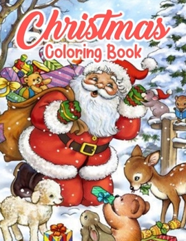 Paperback Christmas Coloring Book: An Adult Coloring Book with Fun, Easy, and Relaxing Designs Book