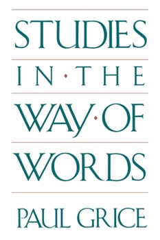 Paperback Studies in the Way of Words Book