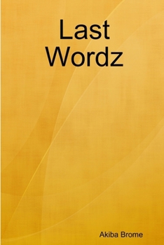 Paperback Last Wordz Book