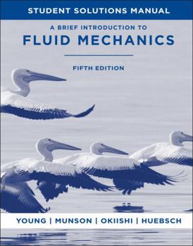 Paperback A Brief Introduction to Fluid Mechanics, 5e Student Solutions Manual Book