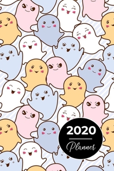 Paperback Weekly Planner 2020: Weekly/Monthly Day Planner (January 2020 - December 2020) 9" x 6" Organizer Book PLN34 Book