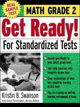 Paperback Get Ready! for Standardized Tests: Math Grade 2 Book