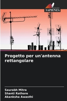 Paperback Progetto per un'antenna rettangolare [Italian] Book