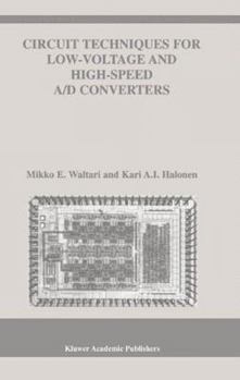 Paperback Circuit Techniques for Low-Voltage and High-Speed A/D Converters Book