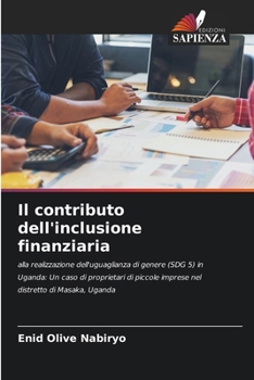 Paperback Il contributo dell'inclusione finanziaria [Italian] Book