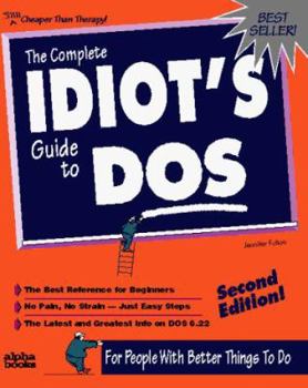 Paperback The Complete Idiot's Guide to DOS Book