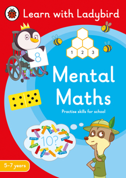 Paperback Mental Maths: A Learn with Ladybird Activity Book 5-7 years (Ladybird Readers) Book