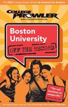 Paperback Boston University Off the Record Book